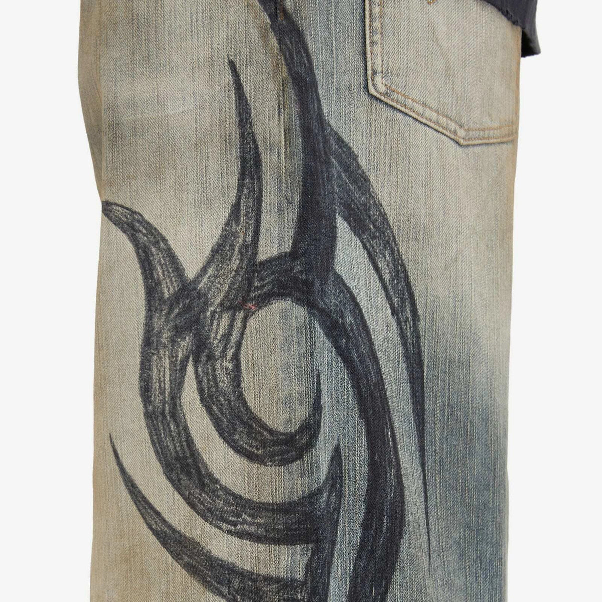 AZELIA© "FADED TRIBAL" JEANS