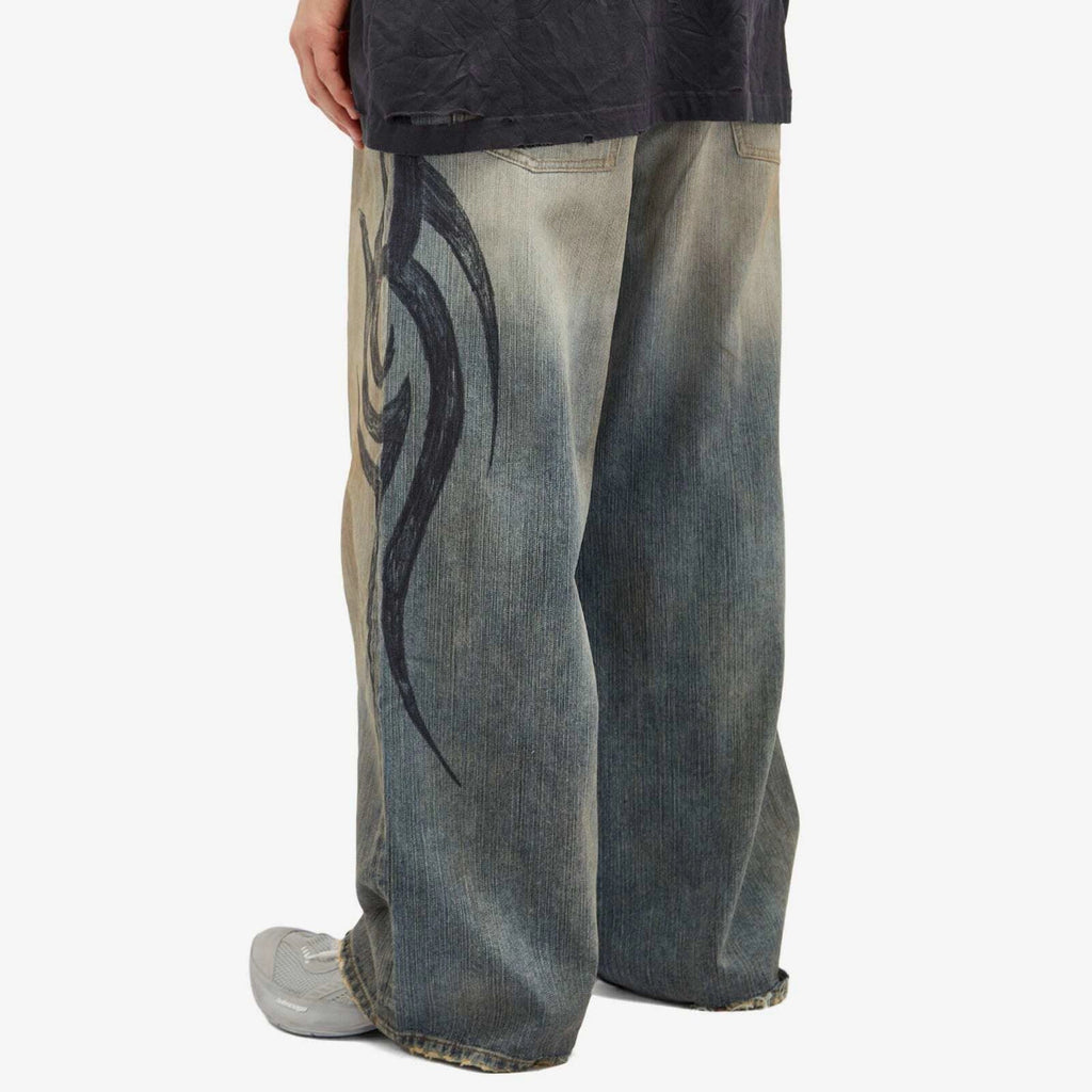 AZELIA© "FADED TRIBAL" JEANS