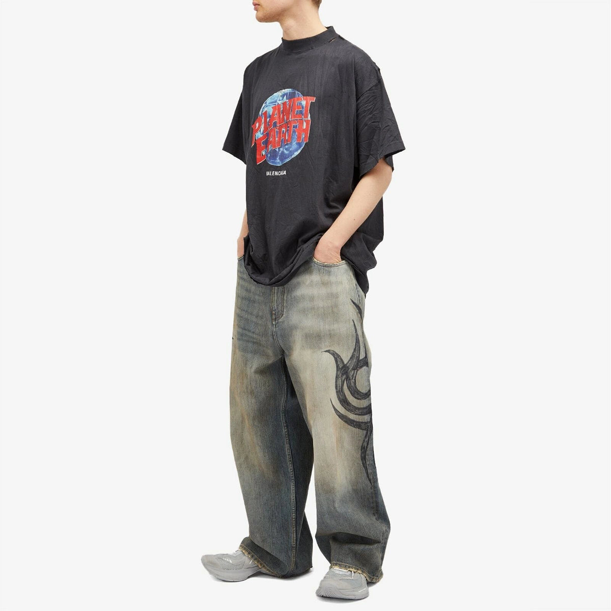 AZELIA© "FADED TRIBAL" JEANS