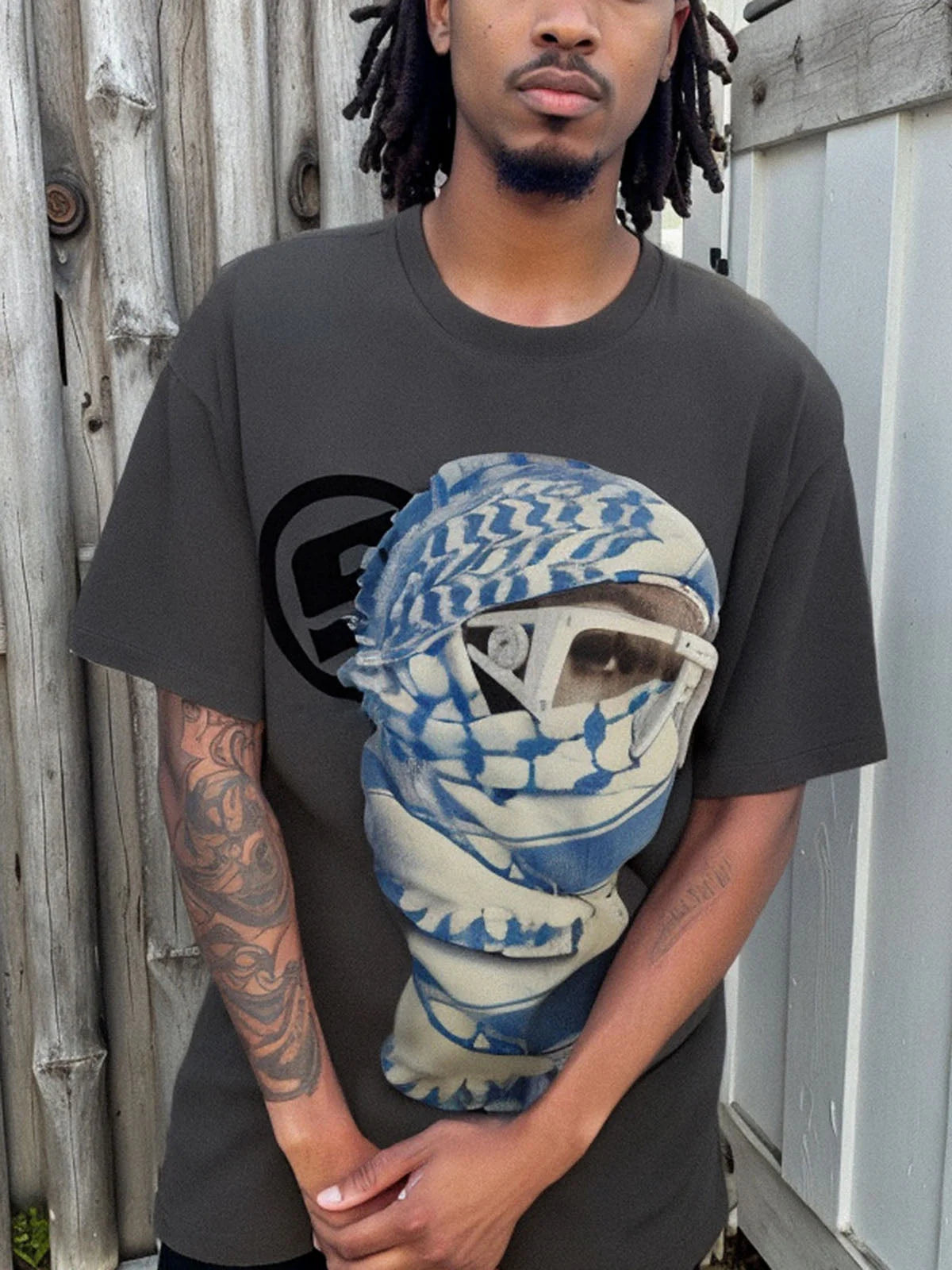 AZELIA© "NO FACE, NO CASE" TEE