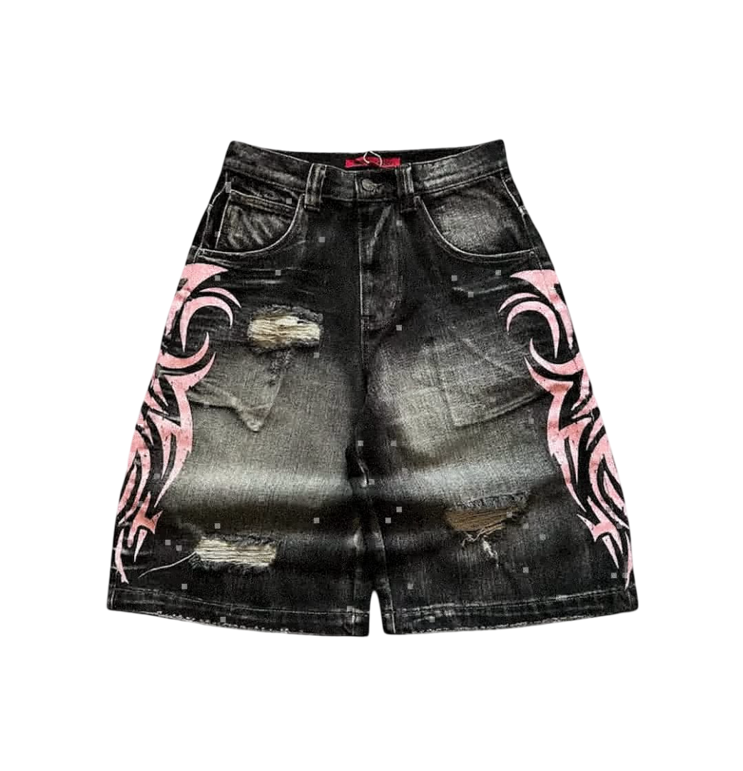 AZELIA© "HELLROSE" JORTS