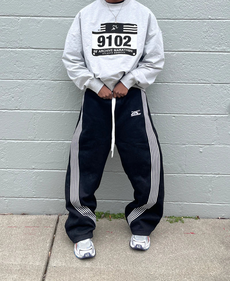 AZELIA© "BLACK" SWEATPANTS