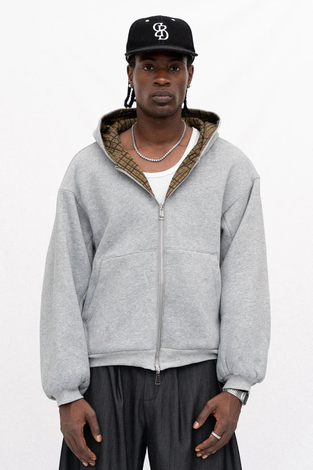 AZELIA© "ALTER EGO" REVERSIBLE HOODIE