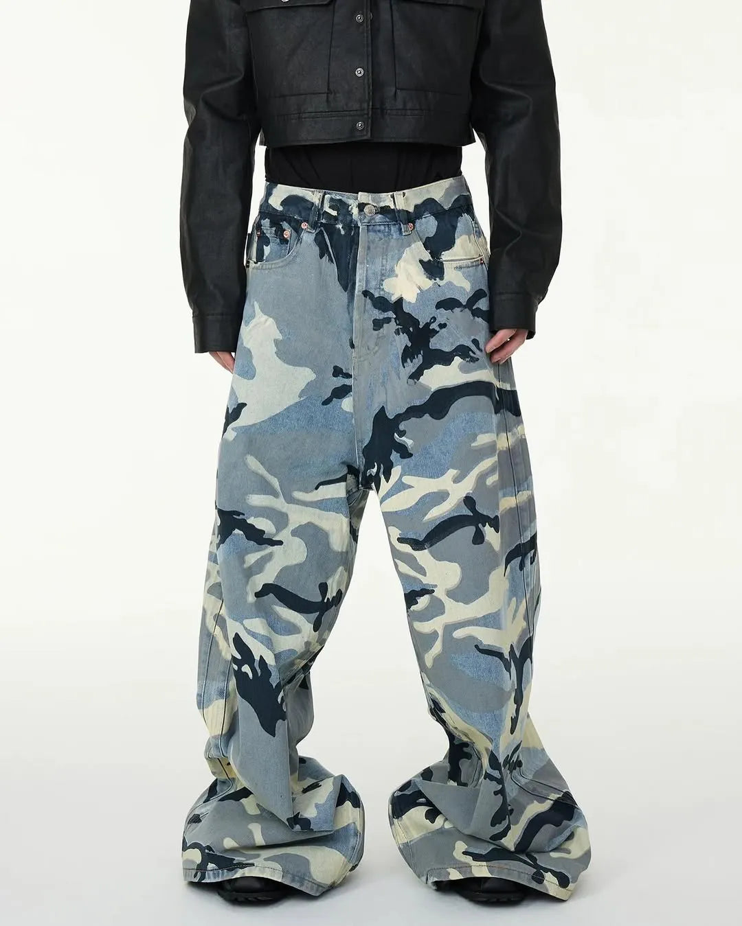 AZELIA© “BAGGY CAMO” DENIM