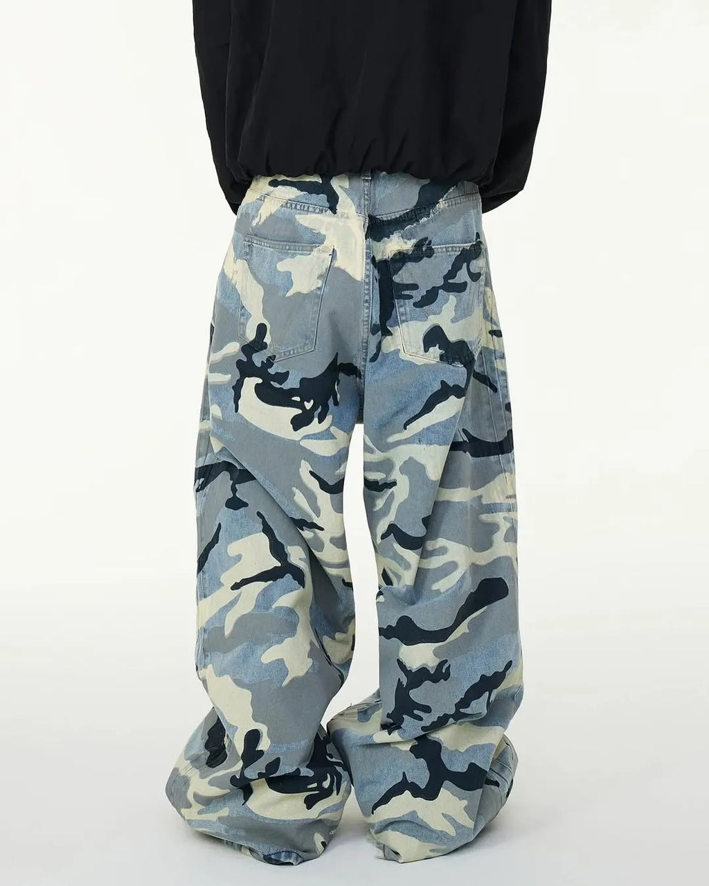 AZELIA© “BAGGY CAMO” DENIM