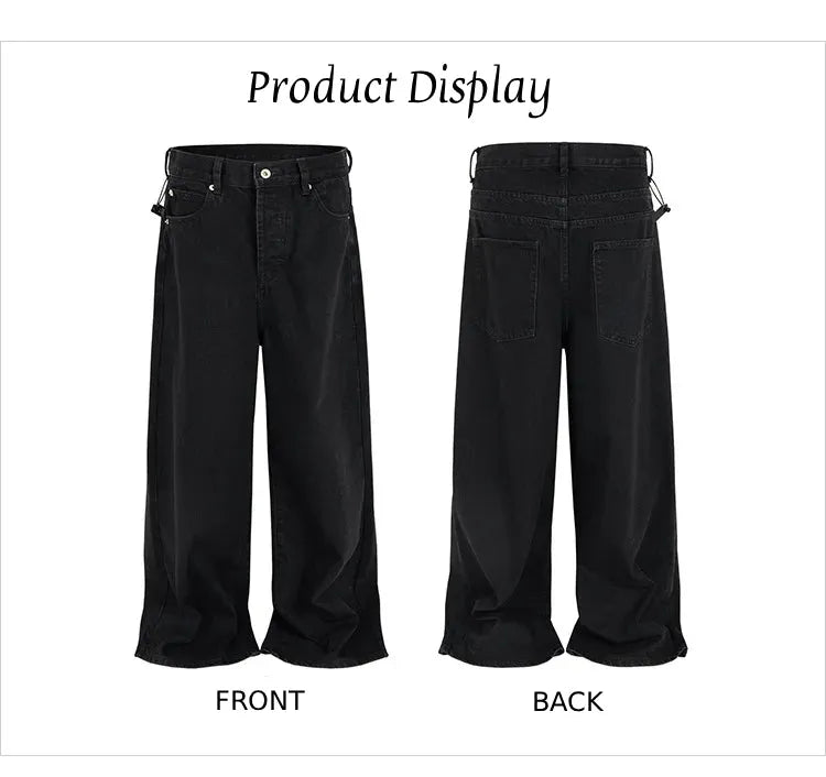 AZELIA© "BLACK BAGGY" JEANS