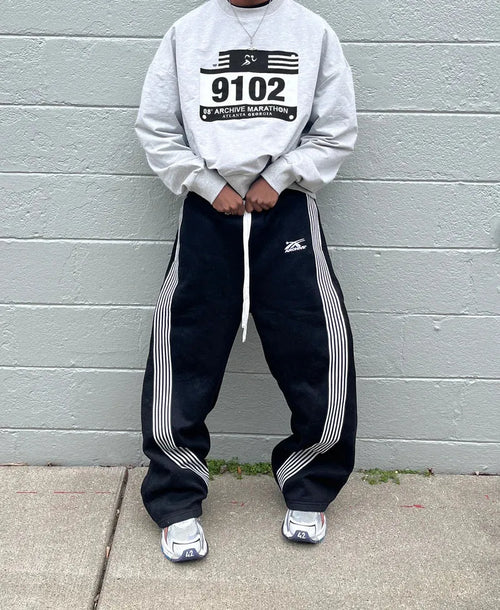 AZELIA© "BLACK" SWEATPANTS