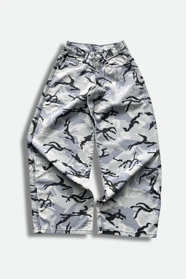 AZELIA© “BAGGY CAMO” DENIM