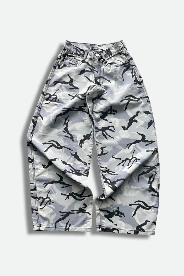 AZELIA© “BAGGY CAMO” DENIM