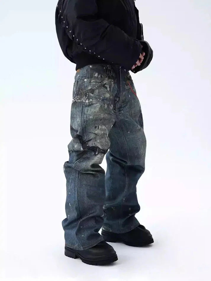 AZELIA© “CHAINLINK V1” JEANS