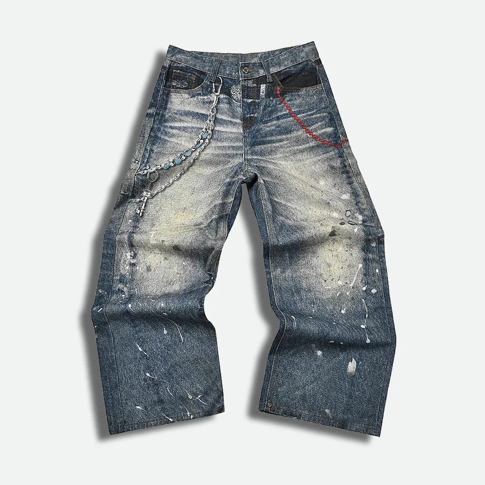 AZELIA© “CHAINLINK V2” JEANS