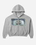 AZELIA© "GRAY" MONEY ZIPUP