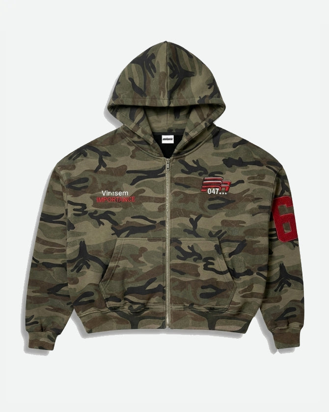AZELIA© “69 DIVISION” ZIP HOODIE