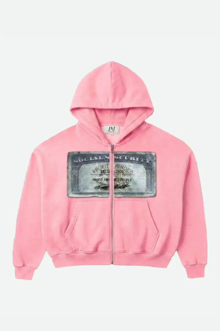 AZELIA© "PINK" MONEY ZIPUP