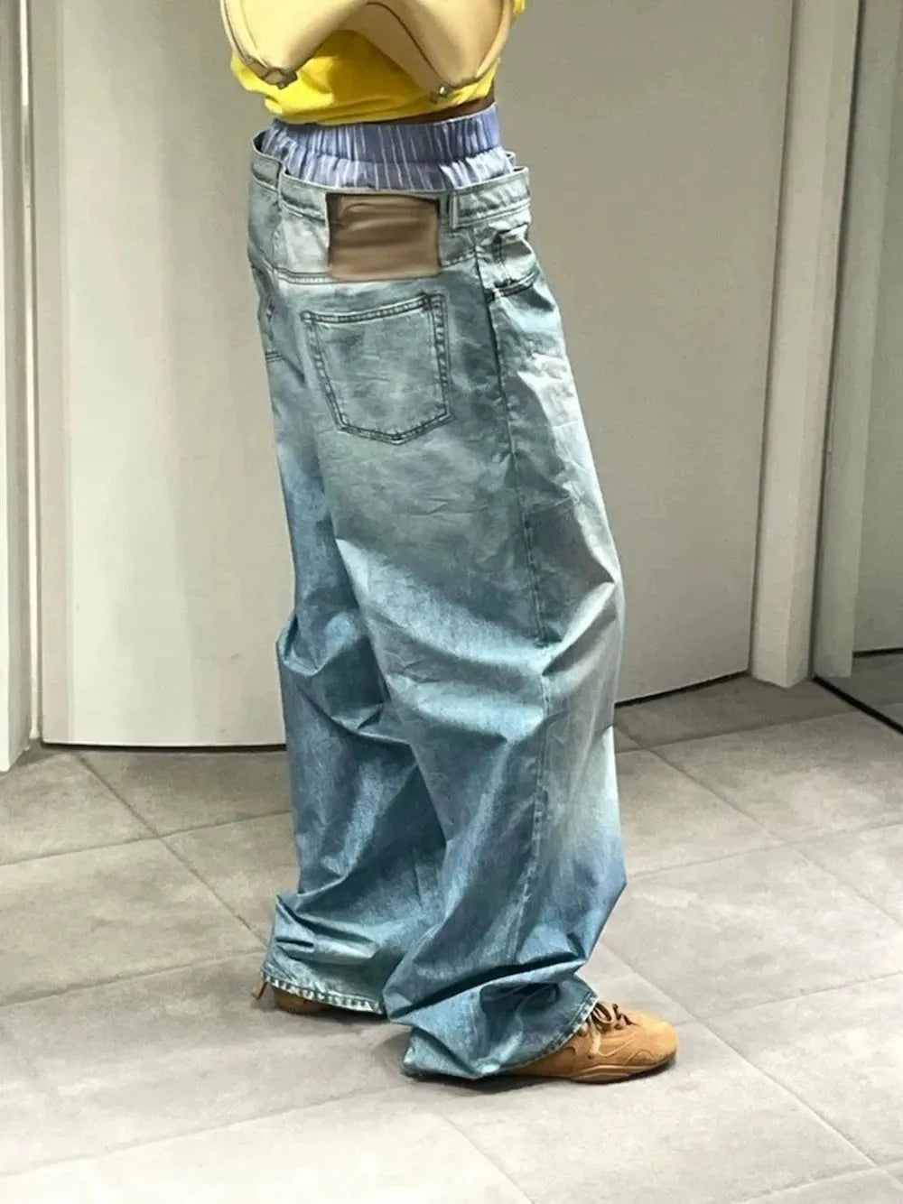 AZELIA© “SPLIT WAIST” DENIM