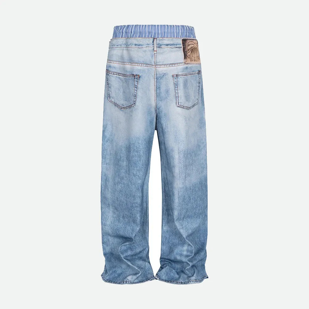 AZELIA© “SPLIT WAIST” DENIM