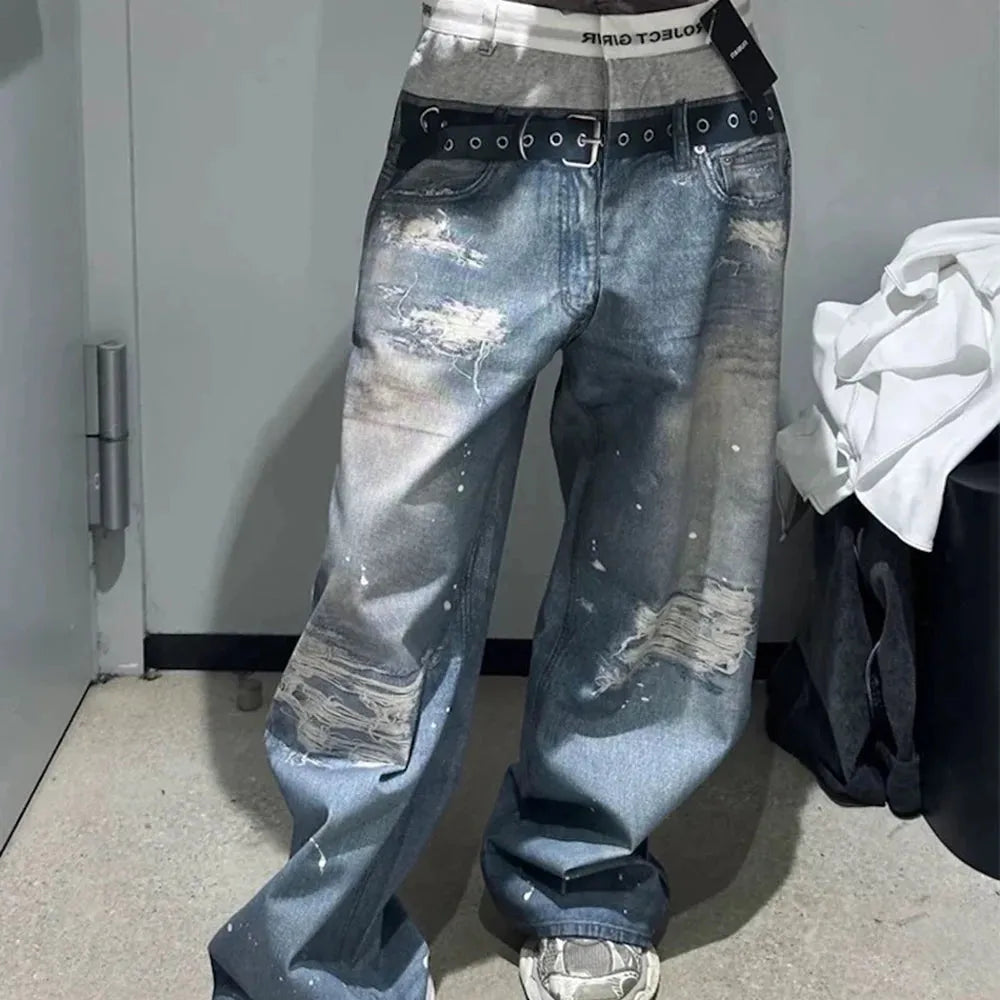 AZELIA© “TWIN WAIST” JEANS