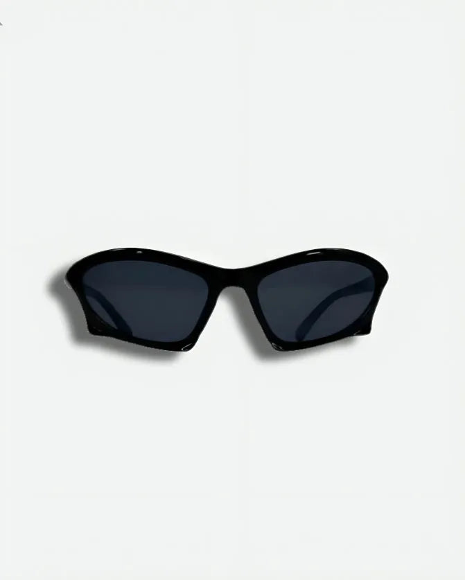 BLACK RETRO SPORT GLASSES
