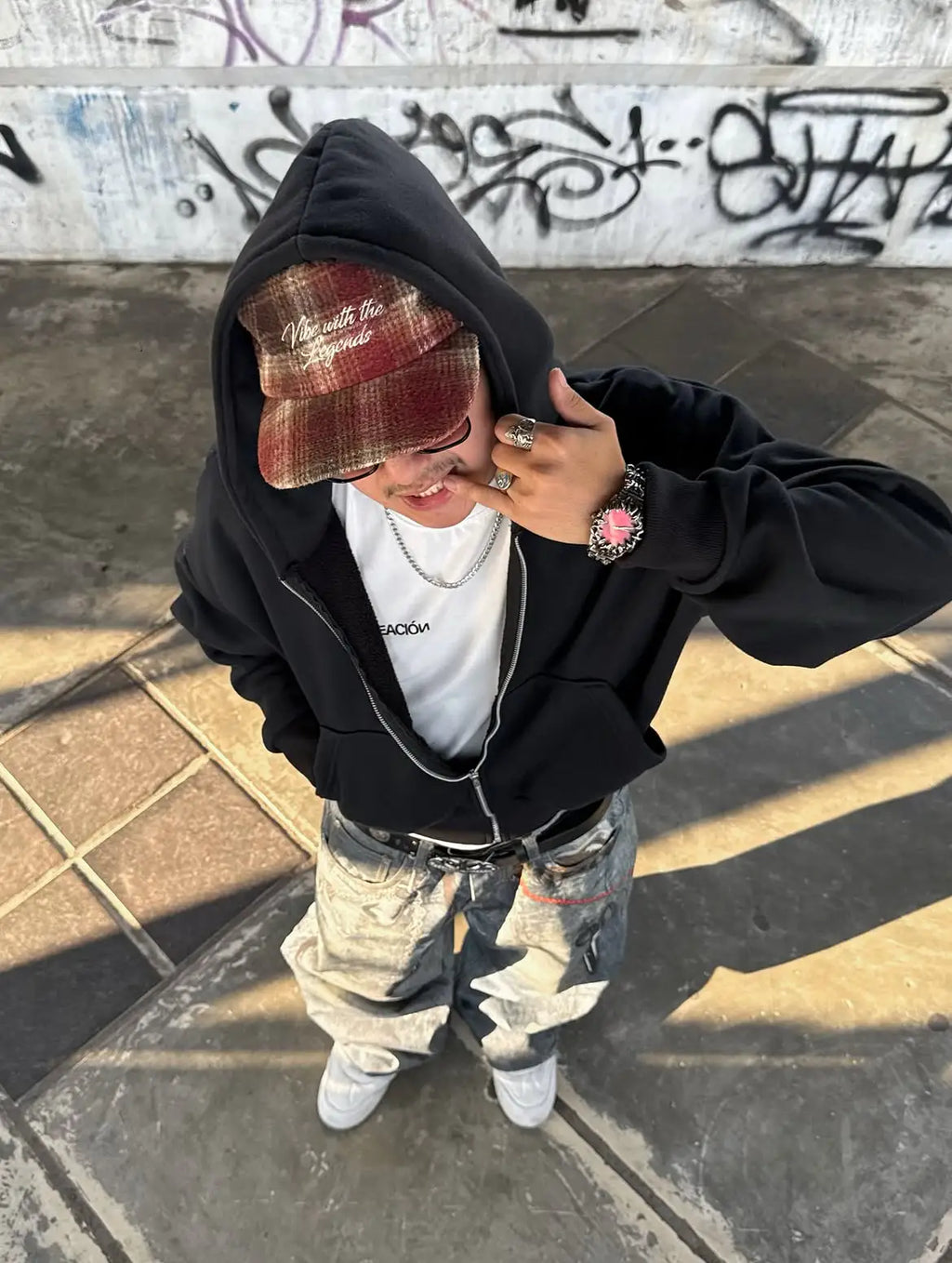 AZELIA© “CHAINLINK V1” JEANS