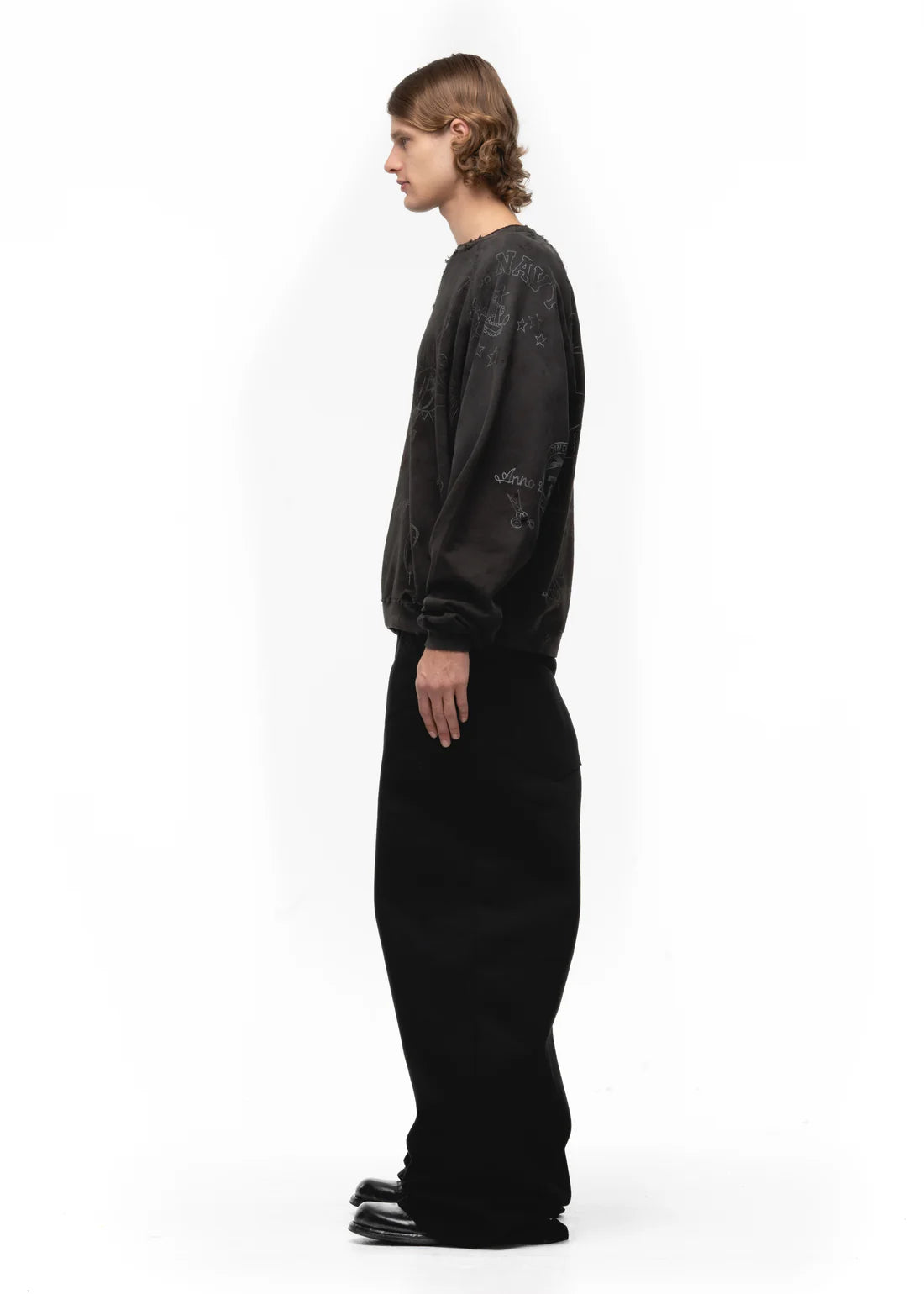 AZELIA© "BLACK BAGGY" JEANS