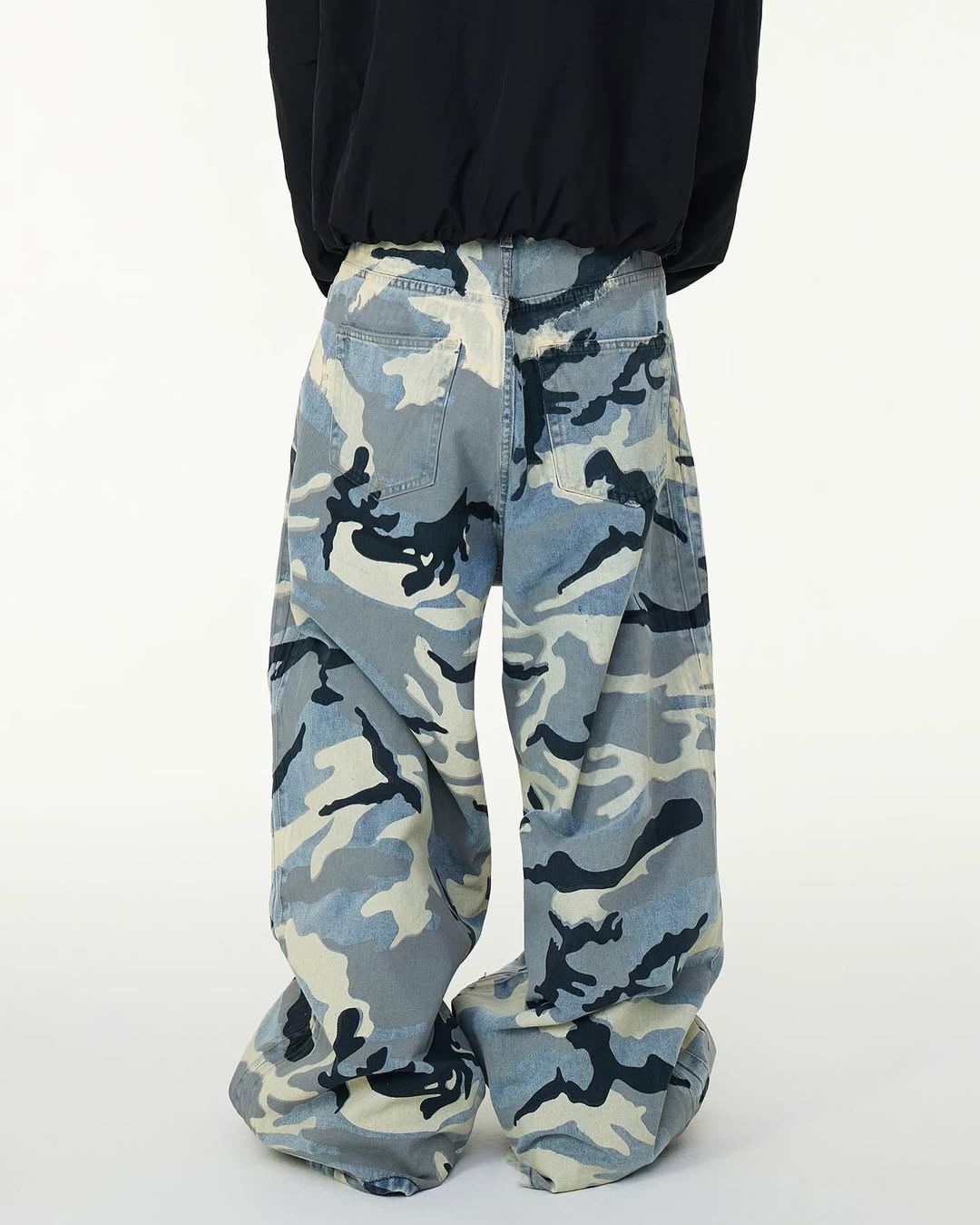 AZELIA© “BAGGY CAMO” DENIM