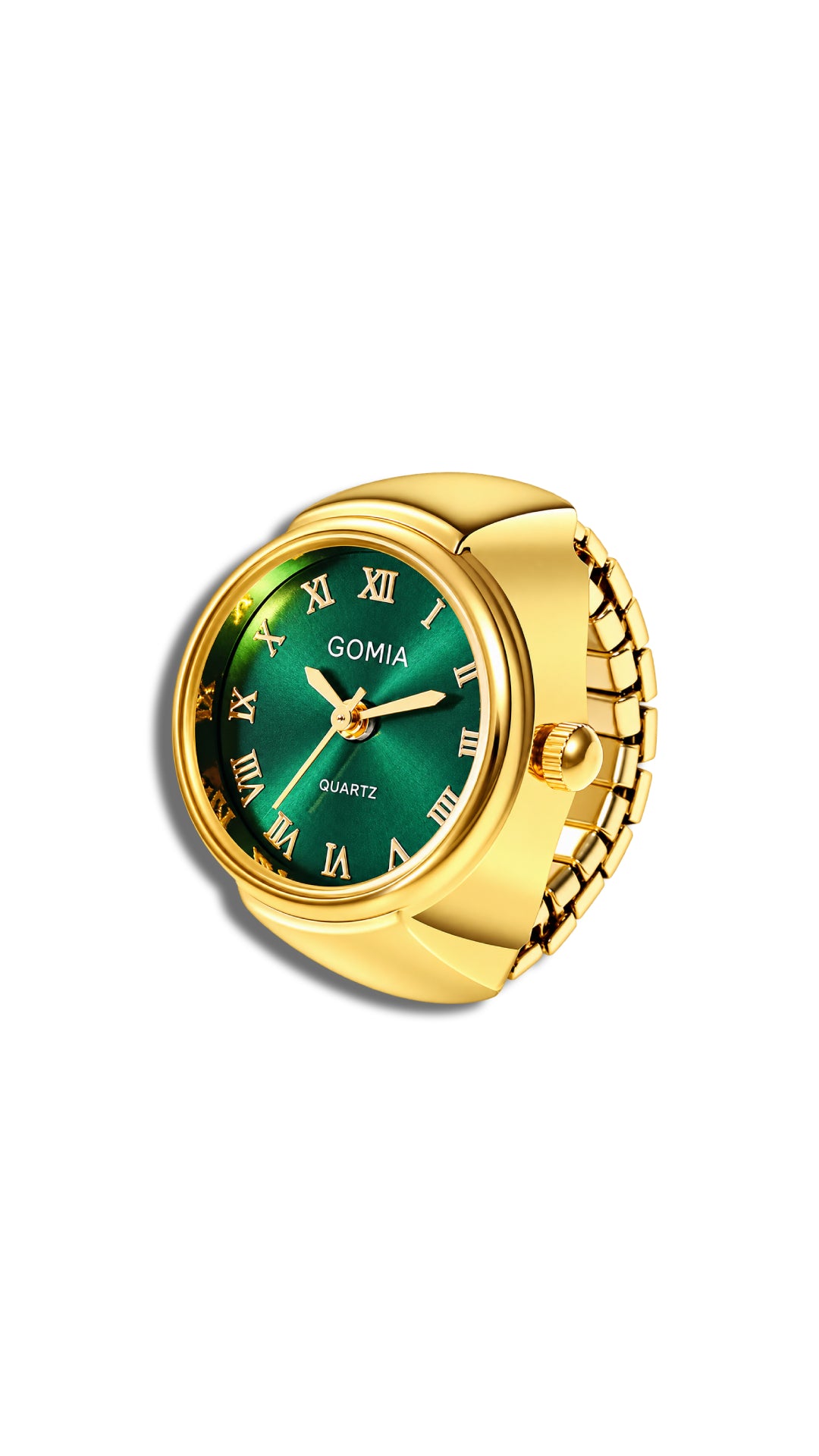CLOCK RING "GREEN"