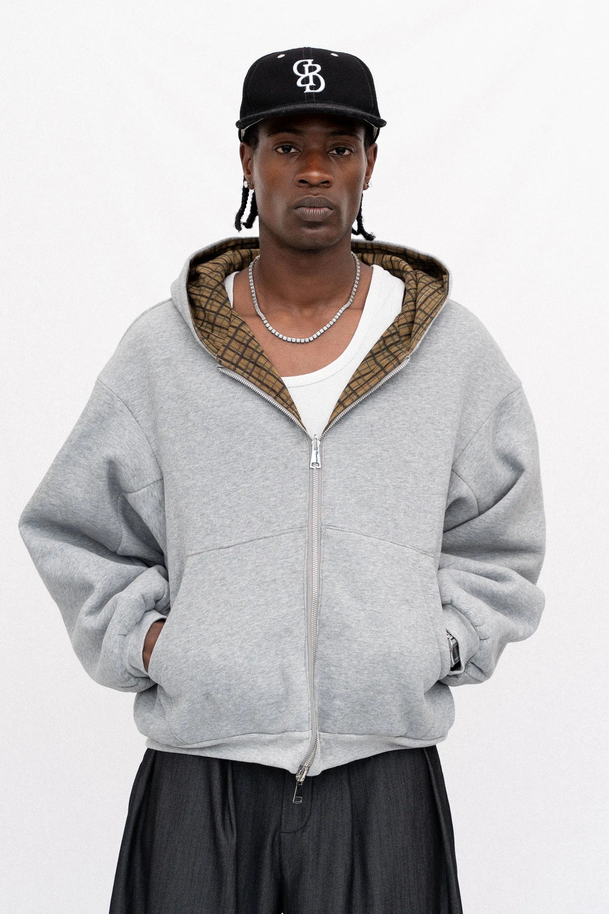 AZELIA© "ALTER EGO" REVERSIBLE HOODIE