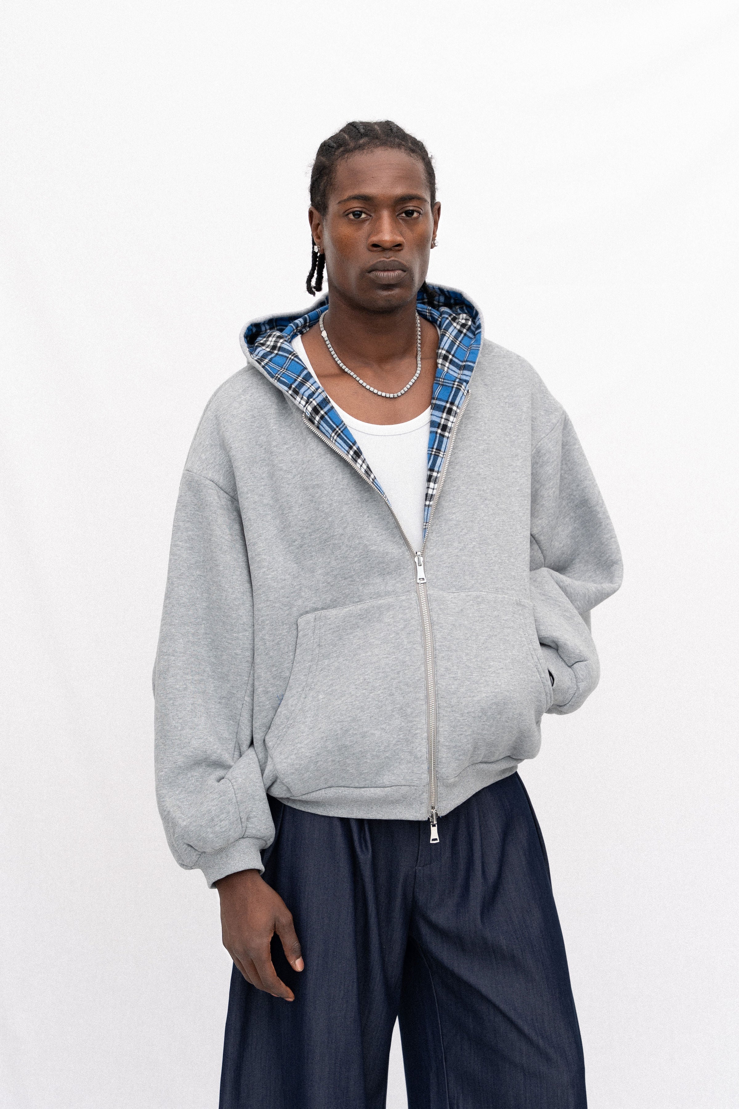 AZELIA© "ALTER EGO" REVERSIBLE HOODIE