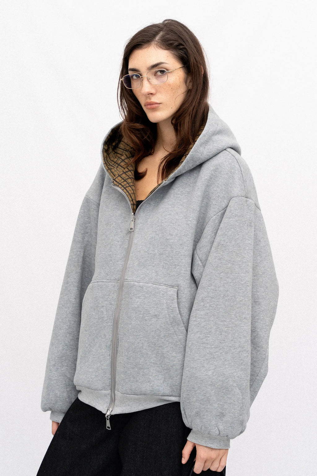 AZELIA© "ALTER EGO" REVERSIBLE HOODIE