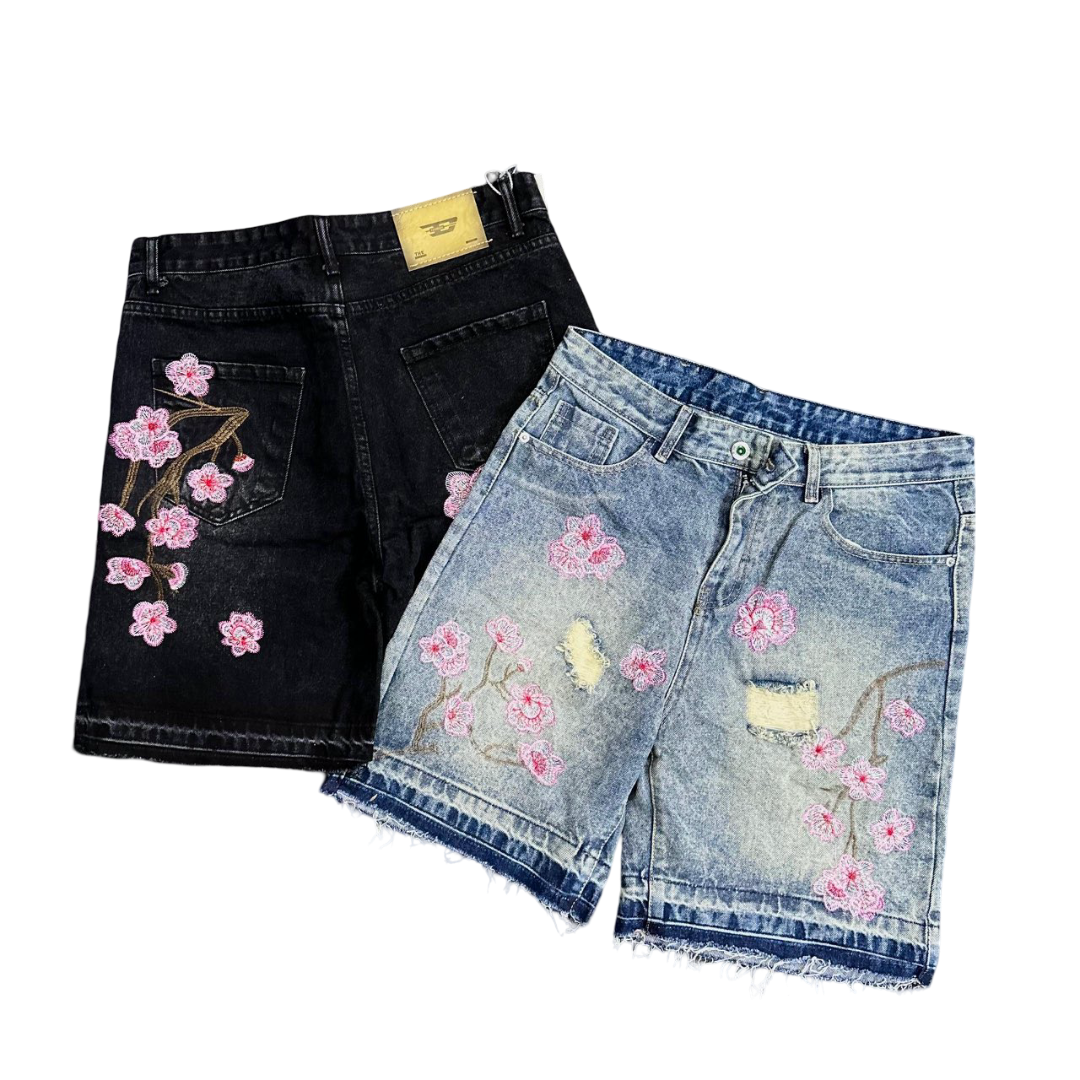 AZELIA© "CHERRY BLOSSOM" JORTS