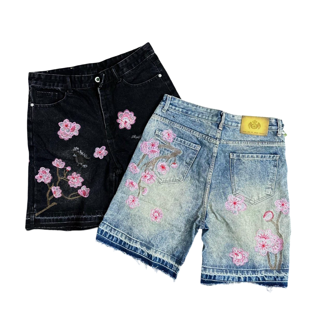 AZELIA© "CHERRY BLOSSOM" JORTS