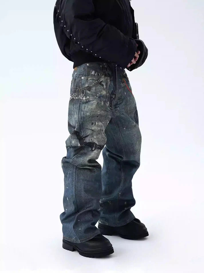 AZELIA© “CHAINLINK V1” JEANS