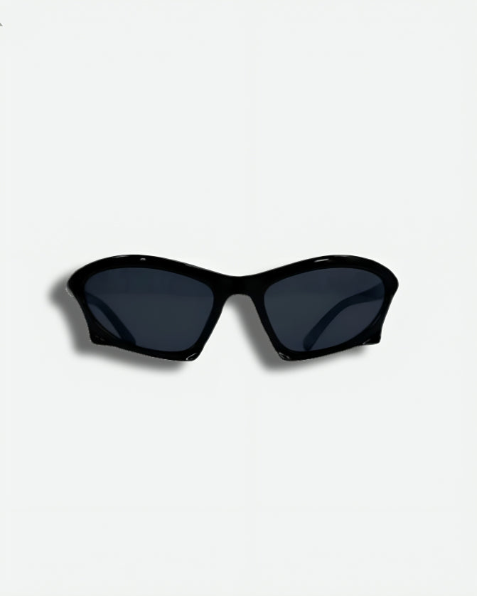BLACK RETRO SPORT GLASSES