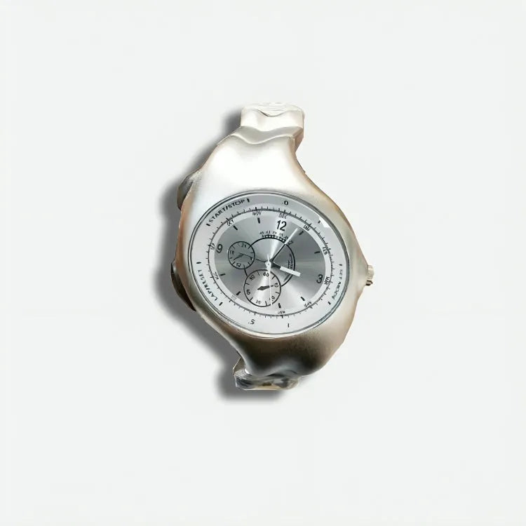 RETROGRADE “SILVER CHRONO” WATCH
