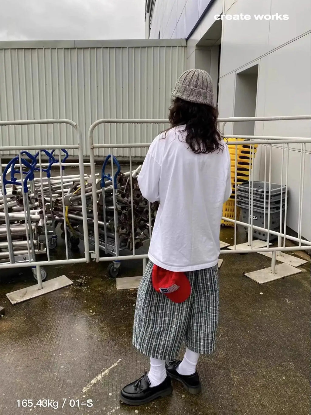 AZELIA© "CHECKERED" SHORTS