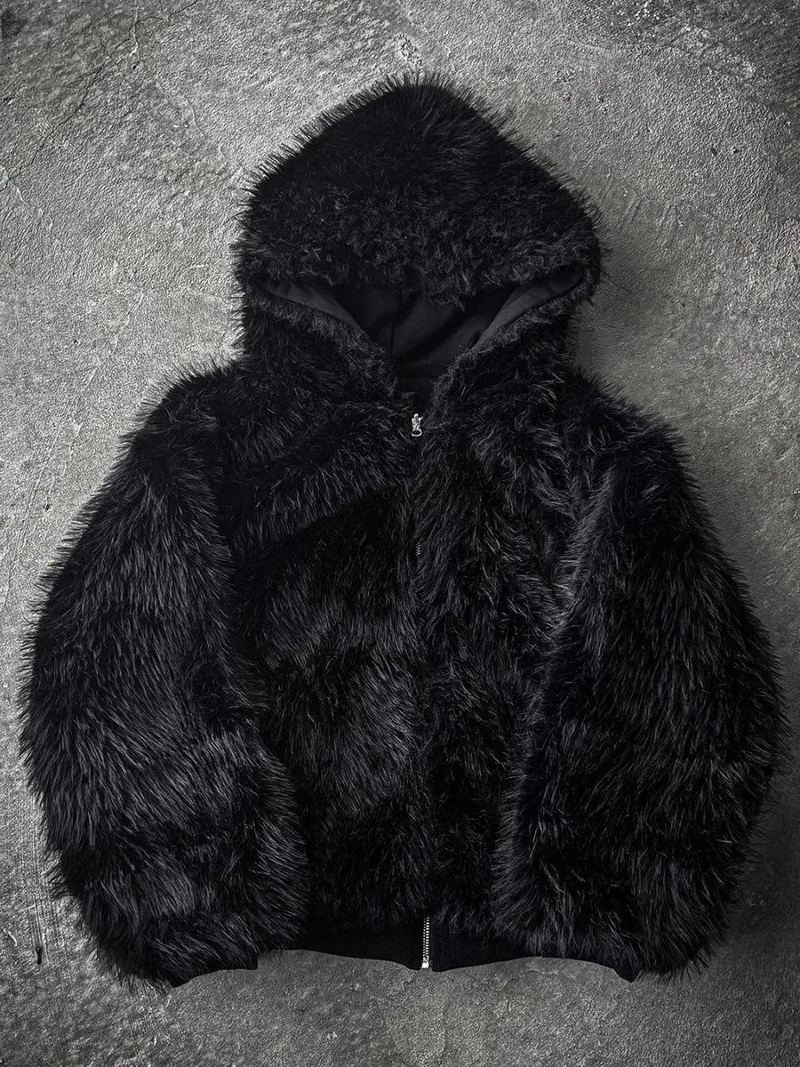 AZELIA® “POLAR EGO” REVERSIBLE FUR JACKET