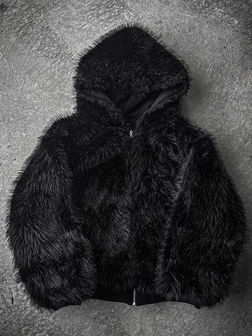 AZELIA® “POLAR EGO” REVERSIBLE FUR JACKET