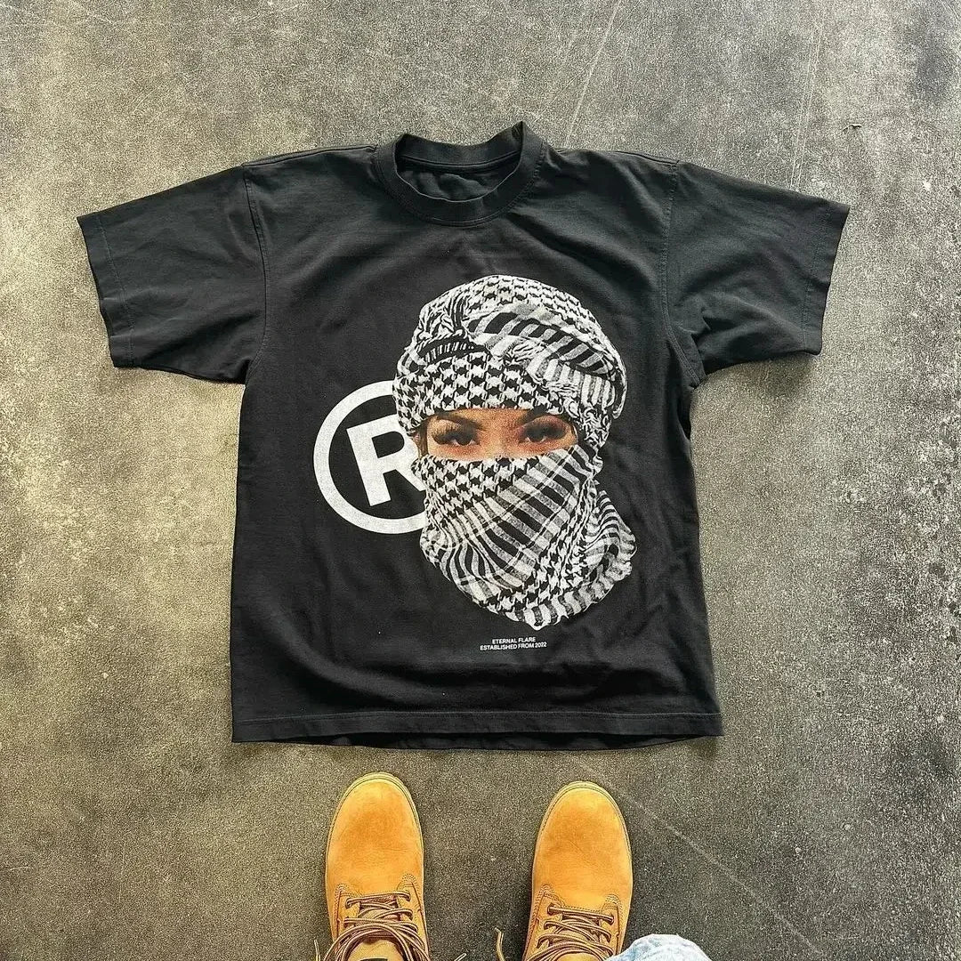 AZELIA© "NO FACE, NO CASE V2" TEE