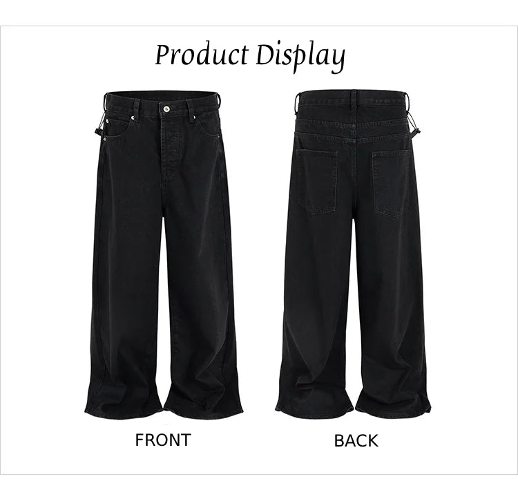 AZELIA© "BLACK BAGGY" JEANS