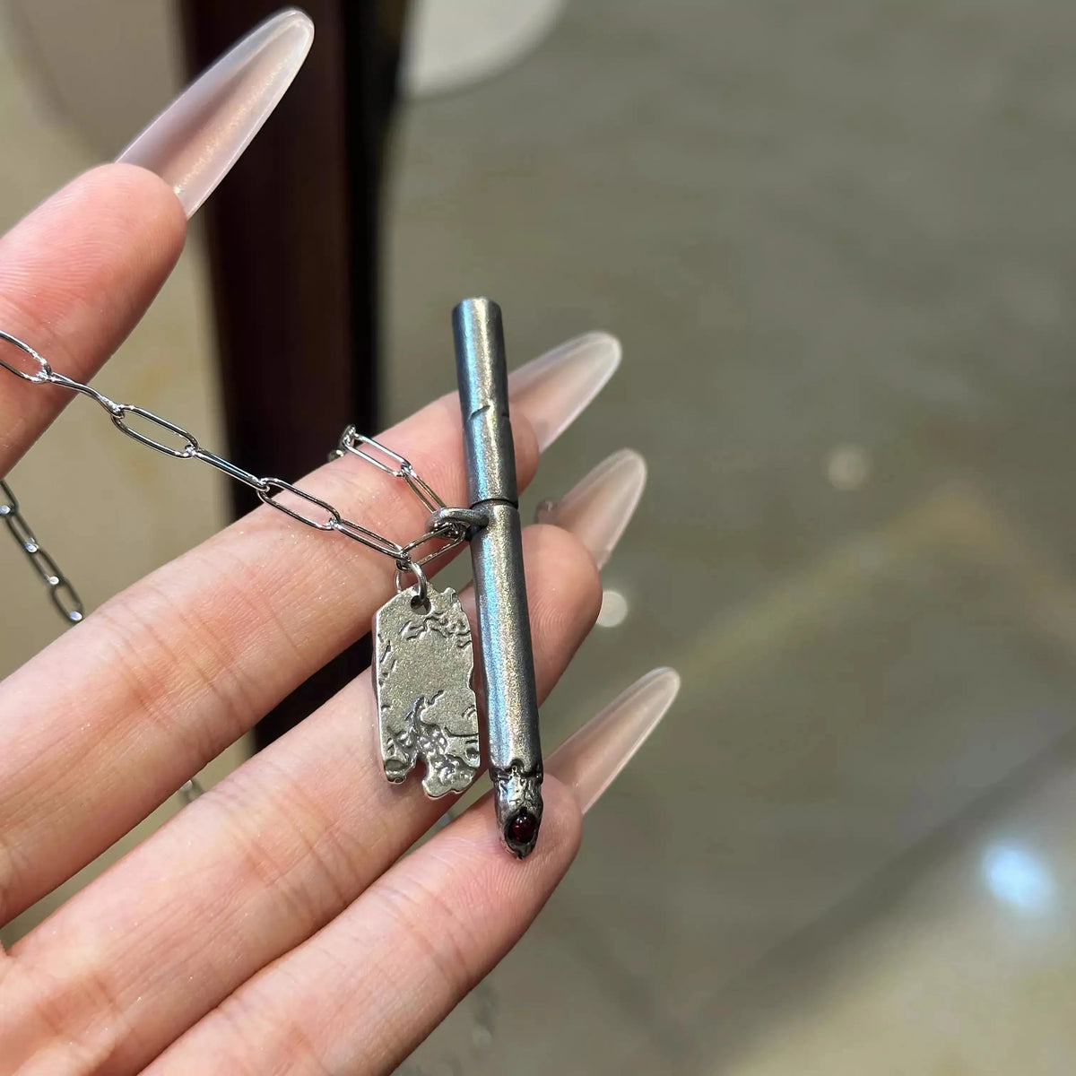 SMOKED OUT  NECKLACE