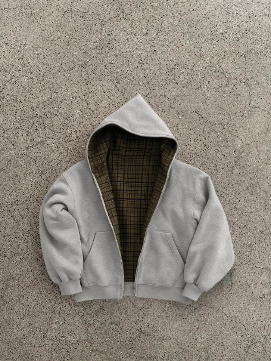 AZELIA© "ALTER EGO" REVERSIBLE HOODIE