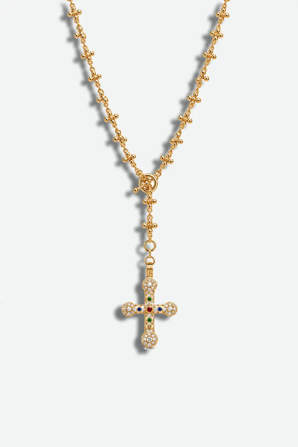 CROSS NECKLACE GOLD