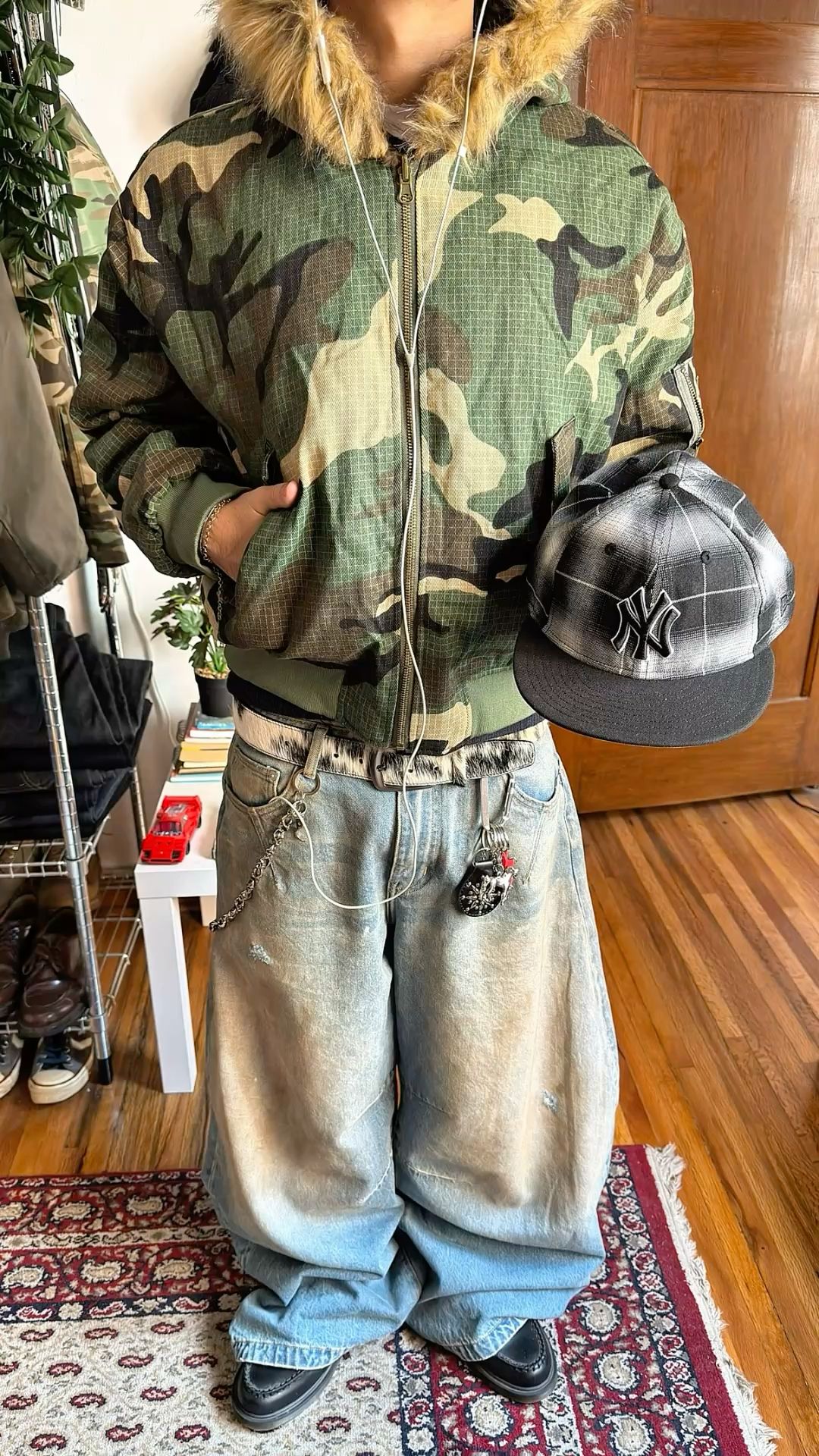 AZELIA© “RECON FUR” REVERSIBLE JACKET