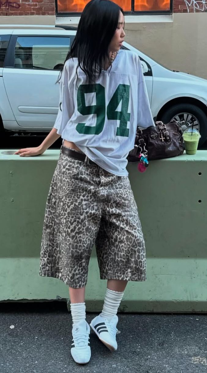 AZELIA© "LEOPARD" SHORTS