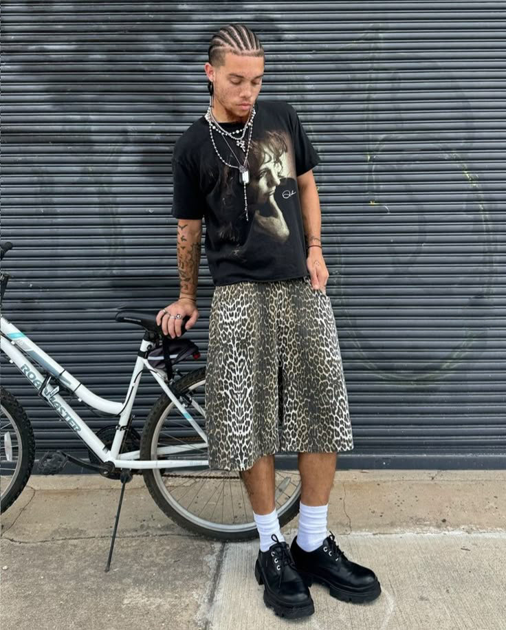 AZELIA© "LEOPARD" SHORTS