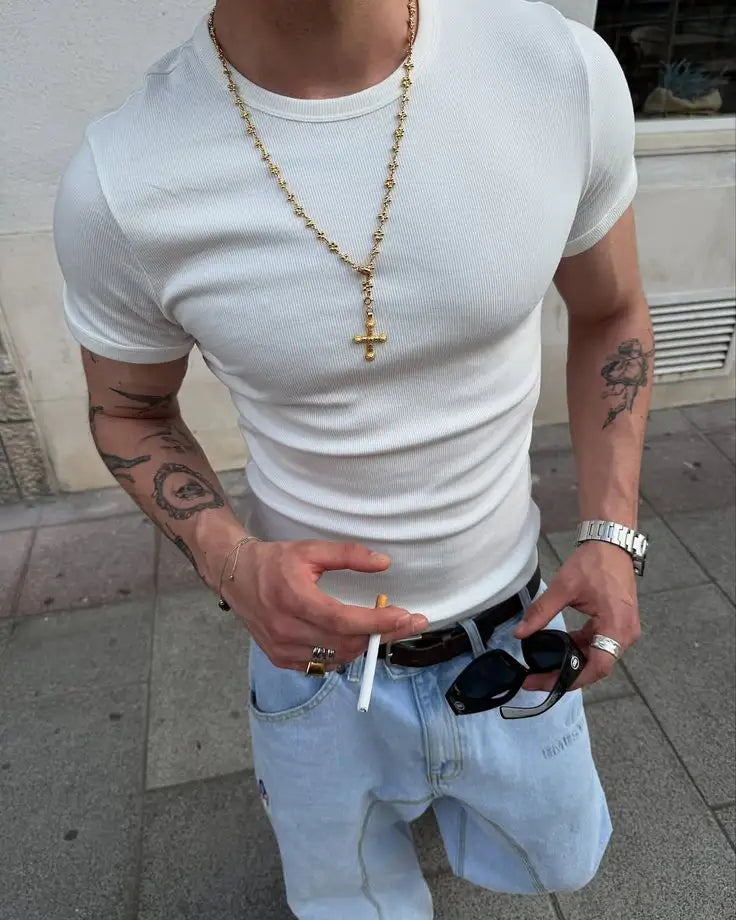 CROSS NECKLACE GOLD